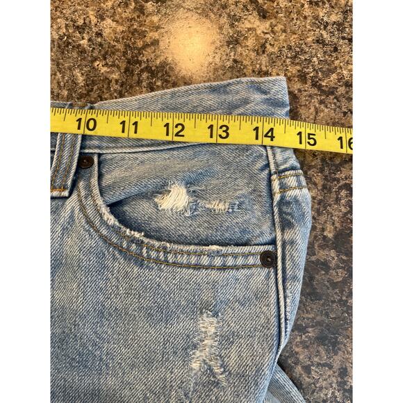 Aritizia Denim Forum Size 26 The Ex Boyfriend High Rise Jean Button Fly - Picture 9 of 10